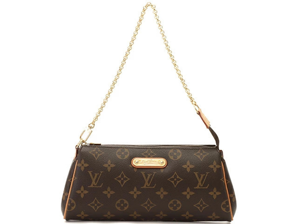 LOUIS VUITTON Eva Handbag Monogram Brown